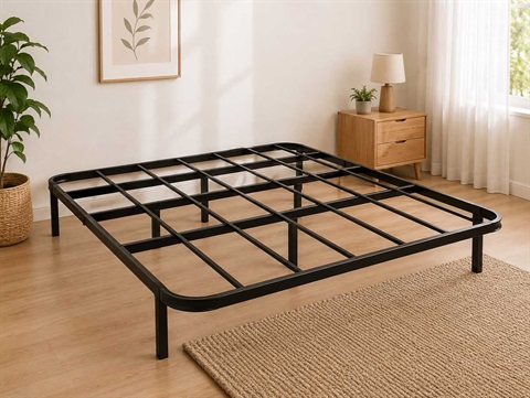 کفی تخت فلزی پایه دار ساده base100